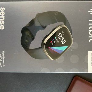 Fitbit Sense Like New with 9 bands (2 premium)